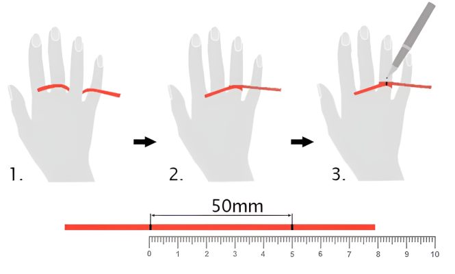 cách đo size nhẫn bằng dây