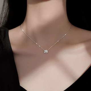 Dây chuyền bạc nữ cỏ 4 lá