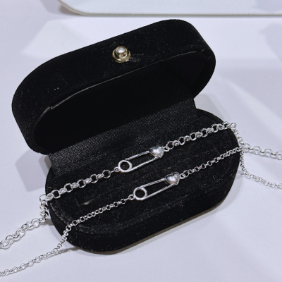 Lắc tay đôi Elly Silver 