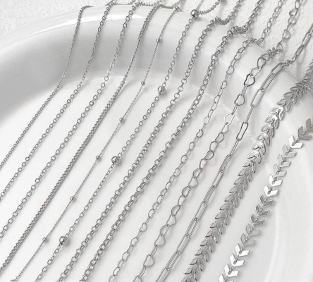 Chất liệu và độ hoàn thiện của vòng bạc nữ