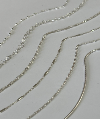 Vòng bạc nữ tối giản